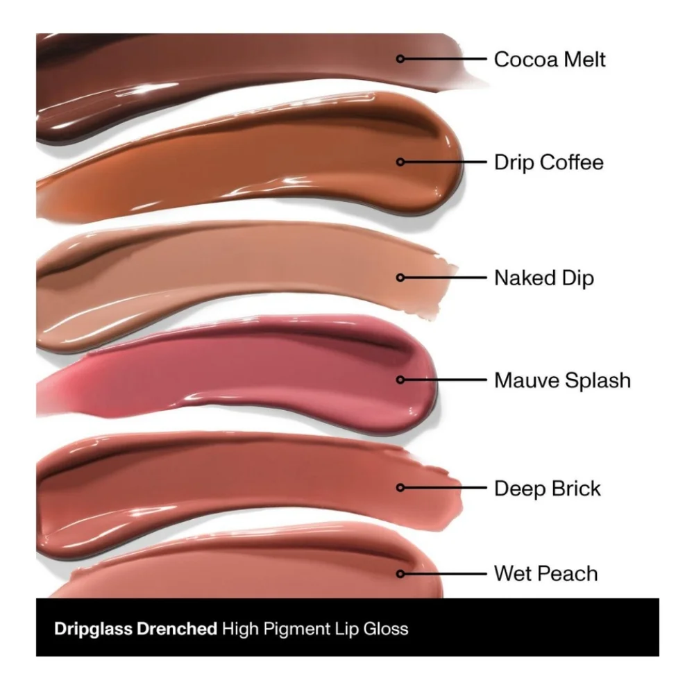 Morphe Dripglass Drenched High Pigment Lipgloss Shade: Wet Peach ✨ New